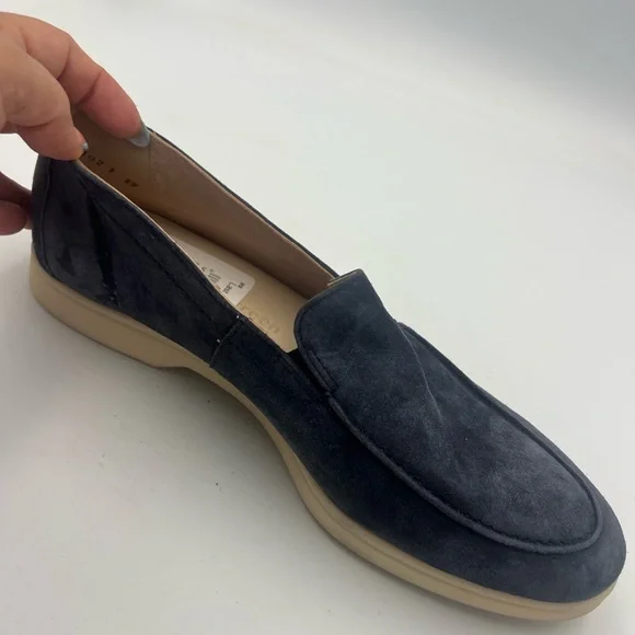 Paul Green Selby Women’s Slip On Loafer Flats Suede Leather Shoes Size US 8 - Picture 6 of 15